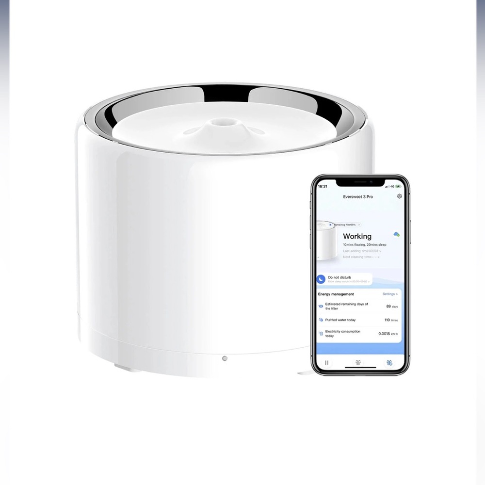 Perkit Eversweet 3 PRO  smart pet drinking Fountain